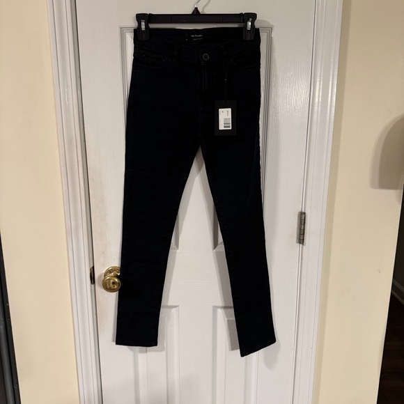 The Kooples Soft Denim Skinny Jeans Black Size 25 NWT - Picture 14 of 16